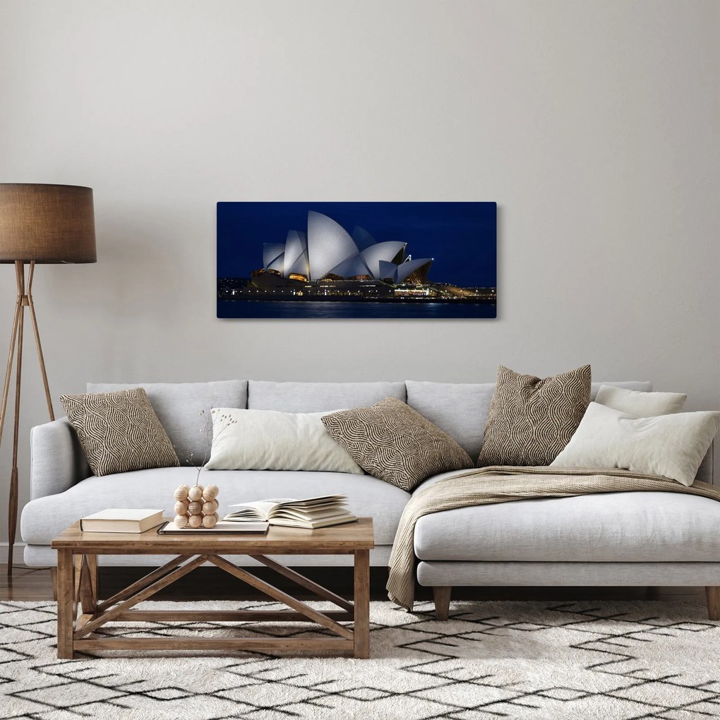 Sydney éjszakai kép (120x50 cm)