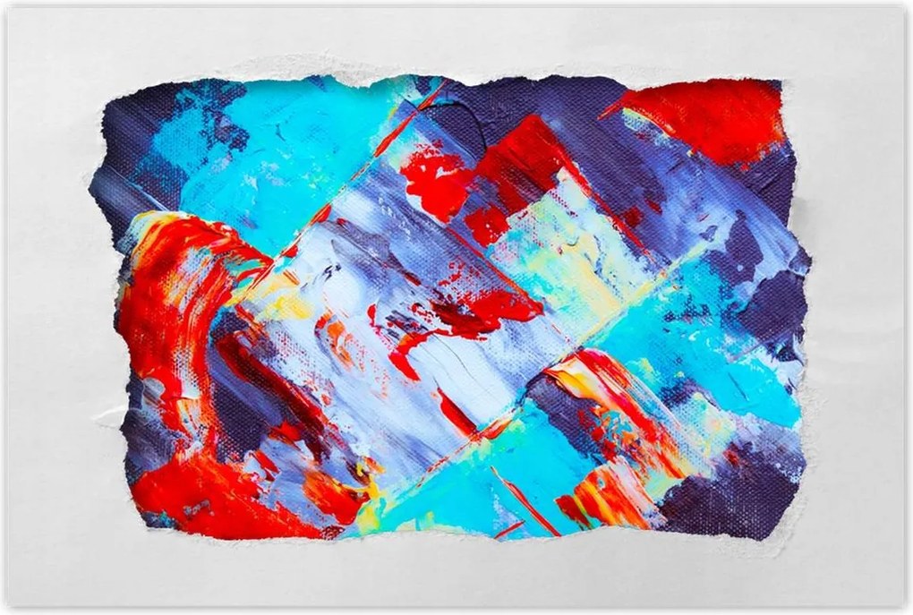 Poszterek 60x40 Absztrakt Páva