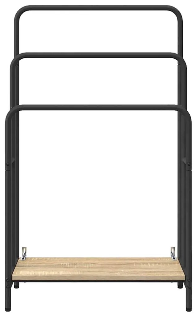 Ruhaszárító polcokkal sonoma tölgy 60 x 30 x 100.5 cm Faanyag