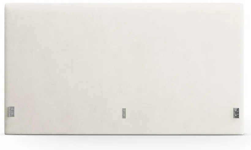 Krémszínű kárpitozott ágytámla 170,5x100 cm Remo – Micadoni
