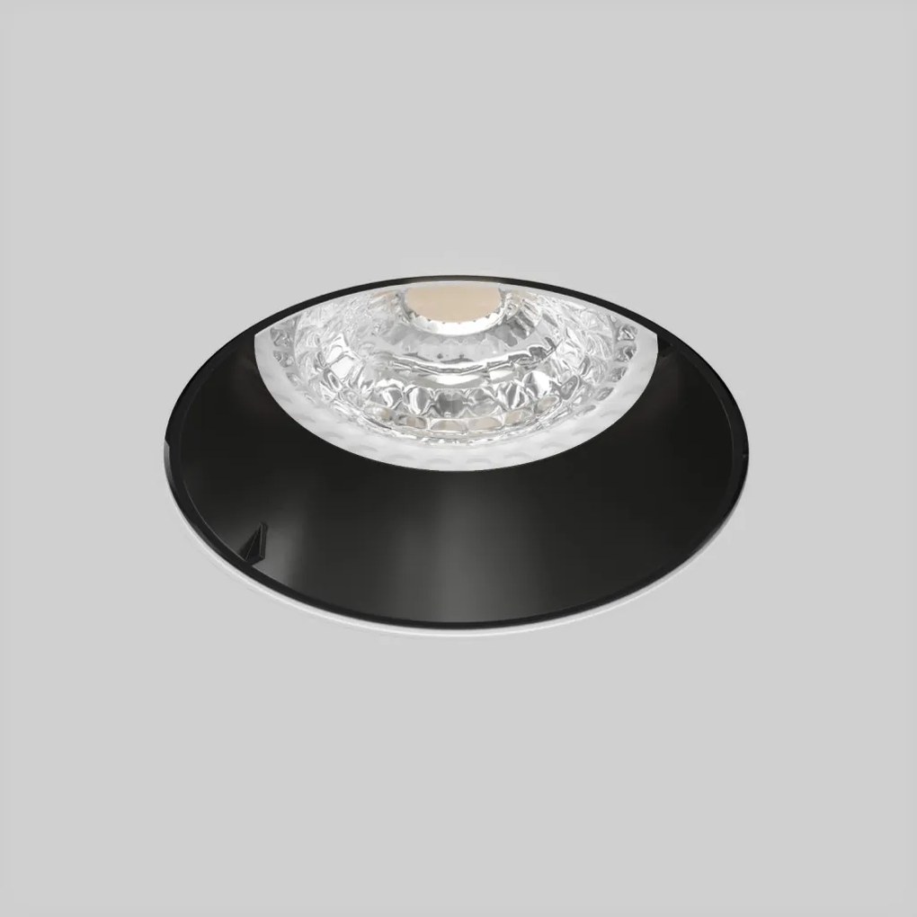 Vibi series recessed trimless downlight — DK/EU-3055-BK