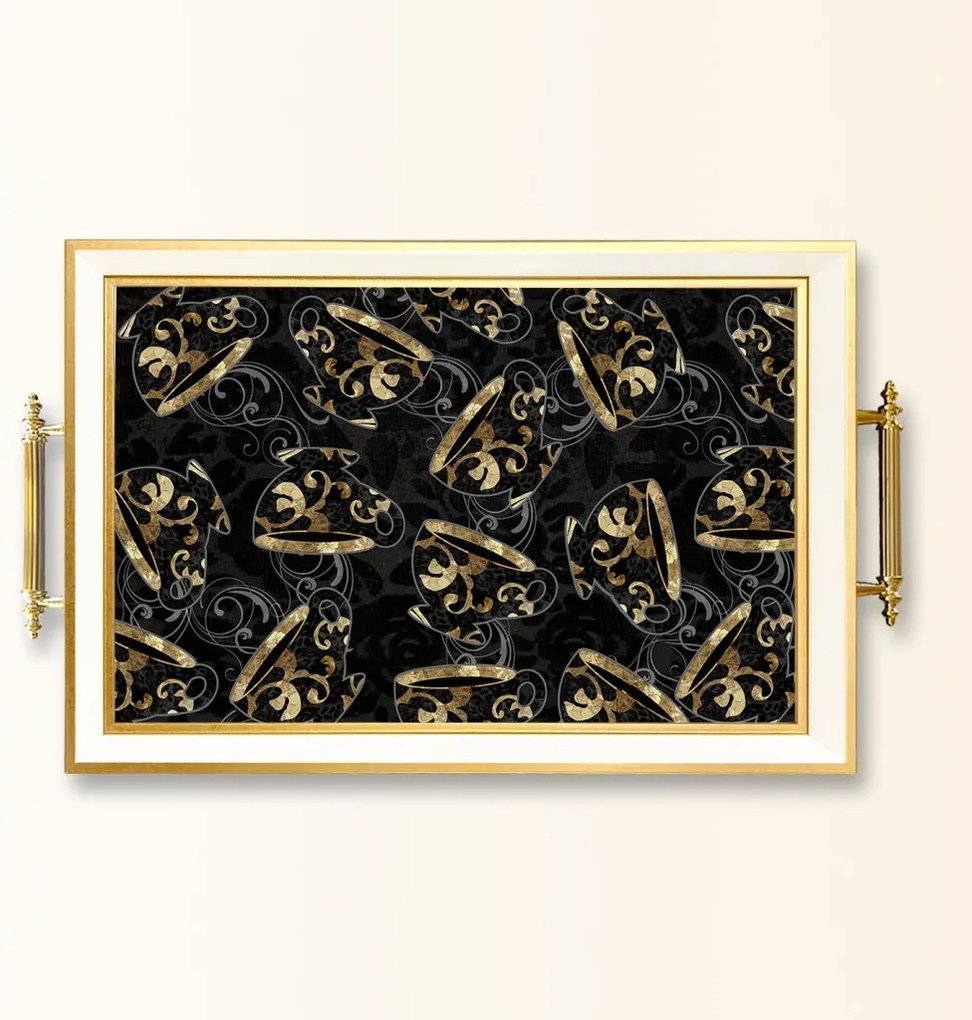 Üveg tálca, 38×24 cm – TPB9770