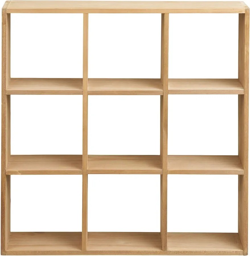 Natúr színű többszintes borovi fenyő fali polc 46 cm Moss – House Nordic