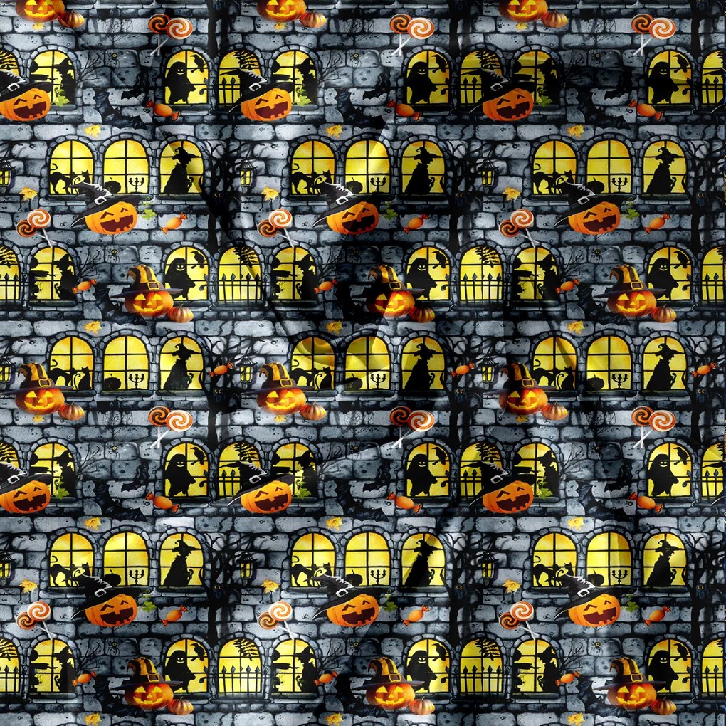 Povlečení z mikrovlákna SCARY PARTY šedé Ágyneműhuzat mérete: 70 x 80 cm | 140 x 200 cm