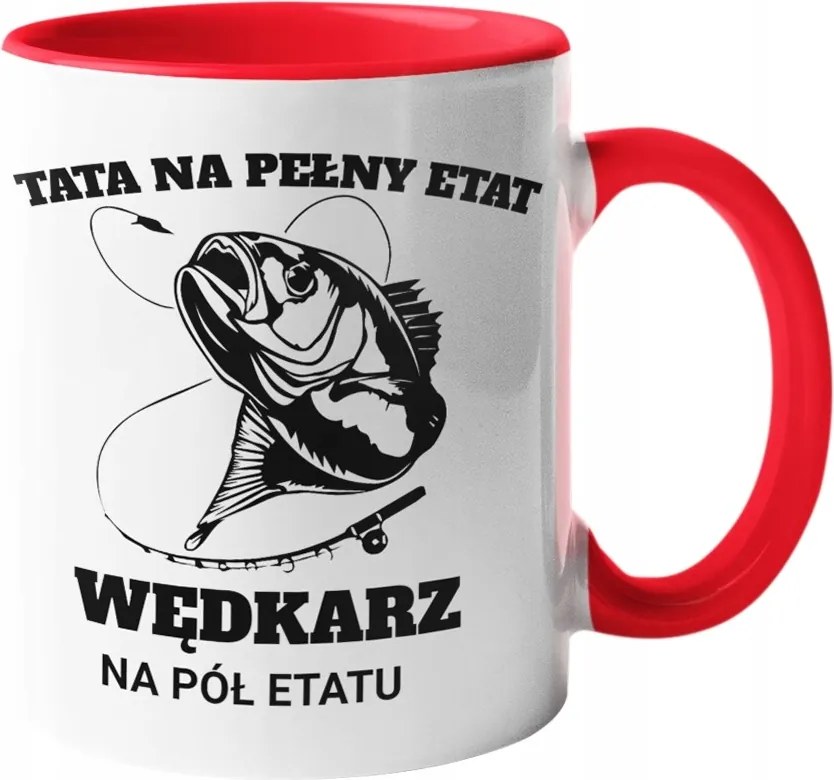 Gyönyörű Bögre Apa Horgásznak Születésnapi Ajándék Halak 330 ml Csomagolás