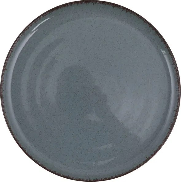 18 részes porcelán étkészlet kék