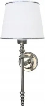 elegáns fali lámpa ezüst Fém fali lámpa glamour hamptons