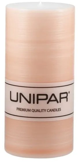 Finelines világos narancssárga gyertya, égési idő 73 óra - Unipar
