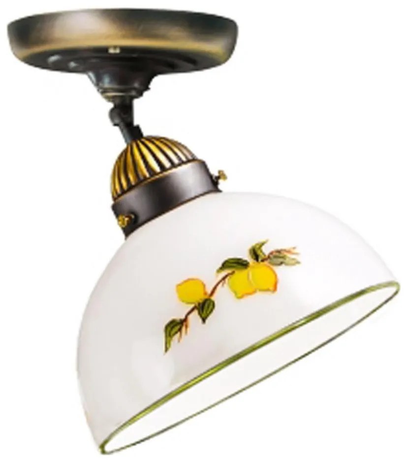 Kolarz 731.10.126 - Felületre szerelhető csillár  NONNA 1xE27/75W/230V átm. 20 cm citromok