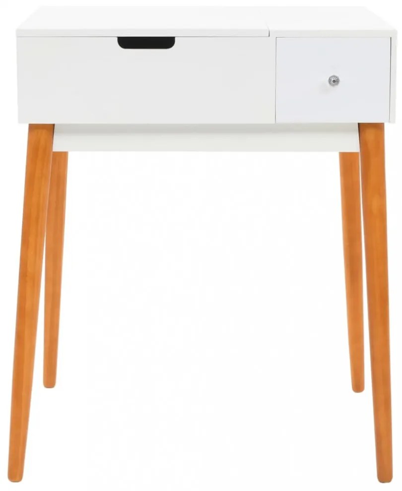 MDF öltözőasztal tükörrel 60 x 50 x 86 cm
