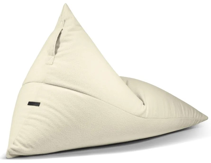 Világosszürke buklé babzsákfotel Razzmatazz – SLOWDOWN