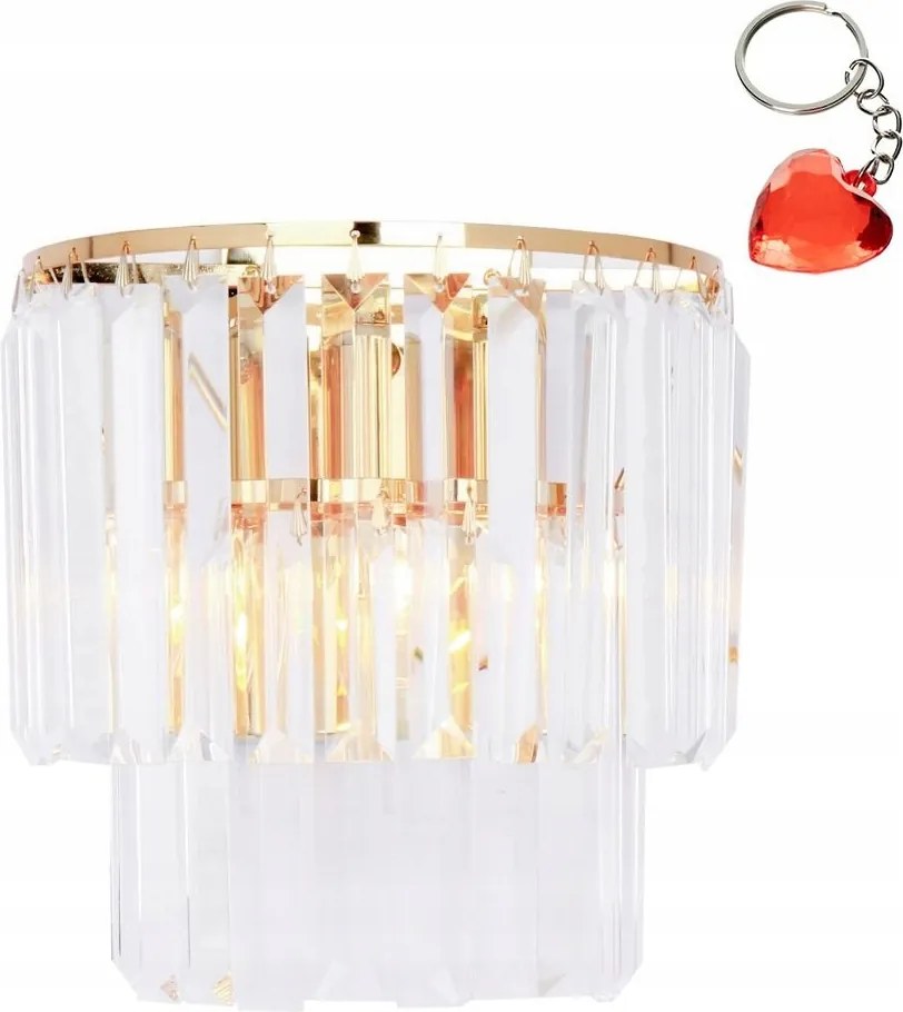 Amedeo fali lámpa 17106/2W-GLD Zuma Line