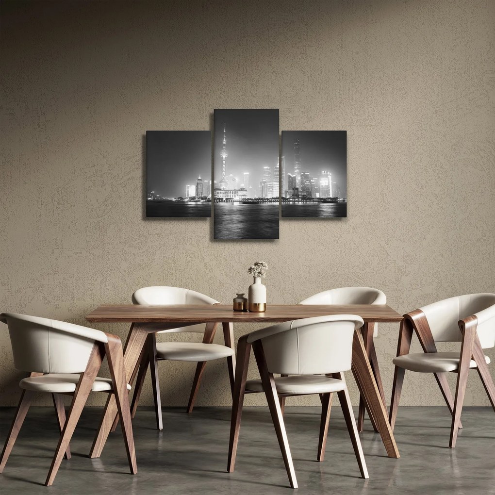 Modern felhőkarcolók képe (90x60 cm)