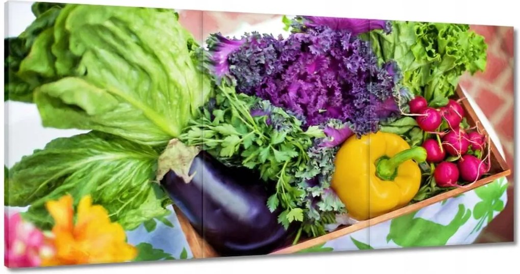 Festmények 180x90 Zöldségek