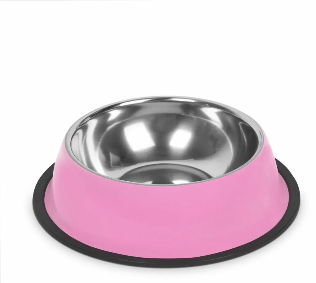 Etetőtál (18 cm, rózsaszín)