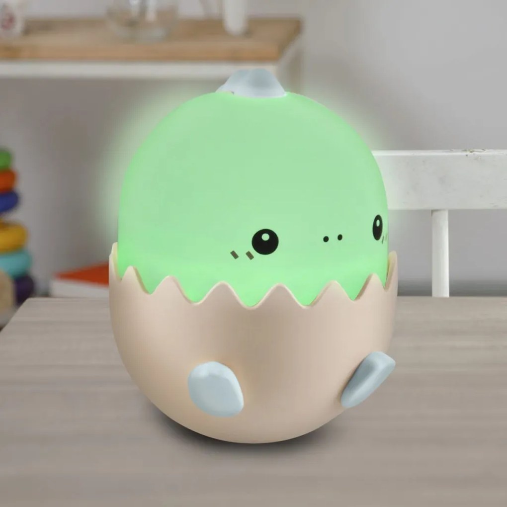 Polux DINO 326980 Asztali lámpa 1x0,75W/LED RGB IP20
