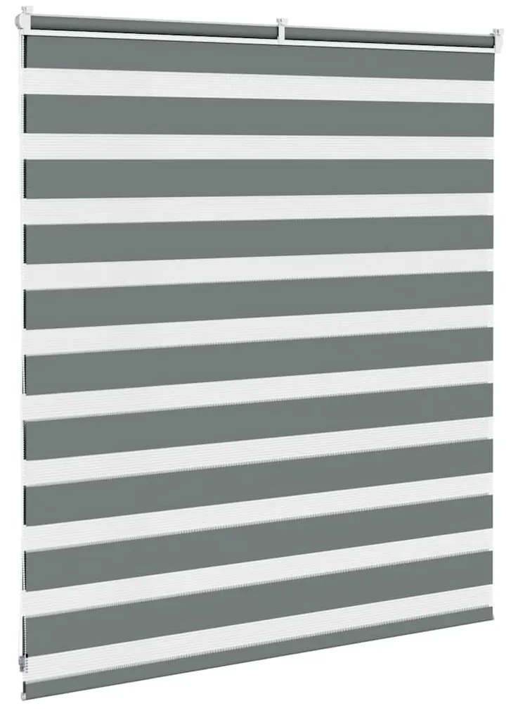 zebrafüggönnyel sötét szürke szövetszélesség 115,9cm poliészter