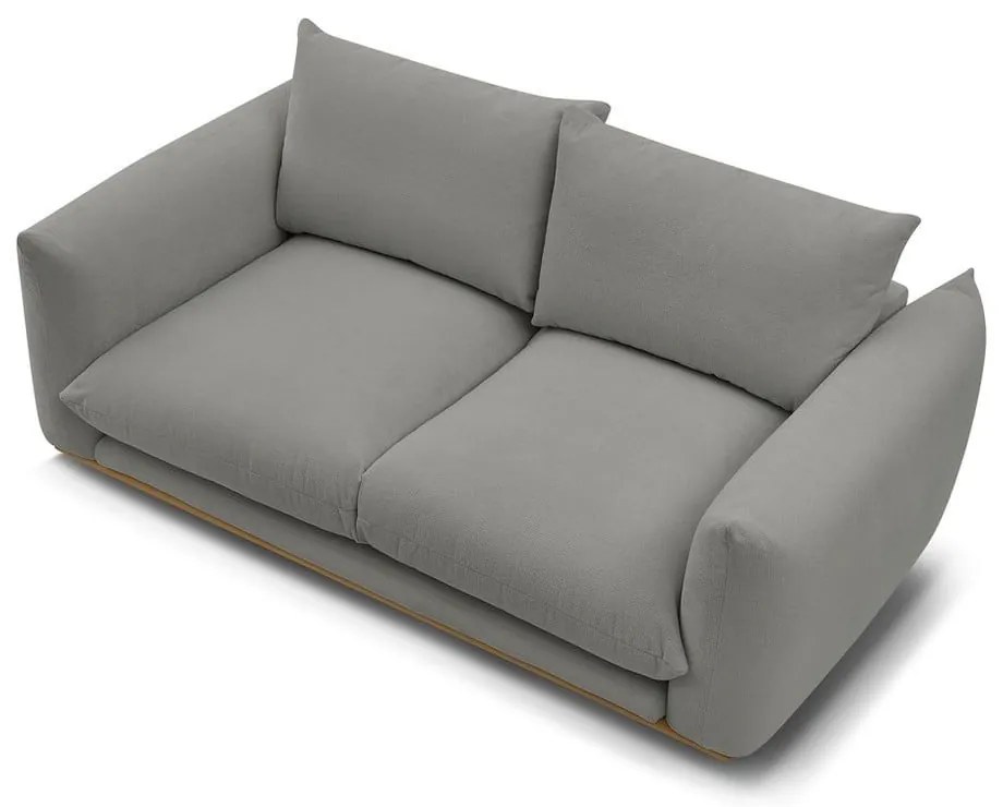 Szürke kanapé 193 cm Ernest – Bobochic Paris