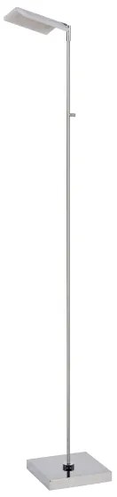 Lucide 19730/10/11 - LED Dimmelhető állólámpa AARON LED/12W/230V króm