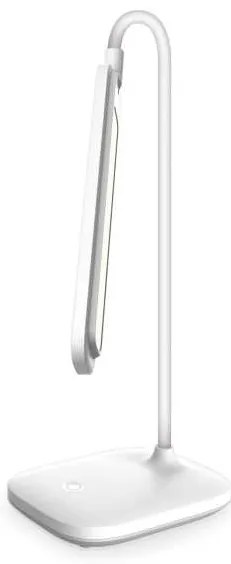 Platinet asztali lámpa 5 W, akkumulátor + USB, fehér