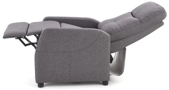 Állítható FELIPE fotel, szürke