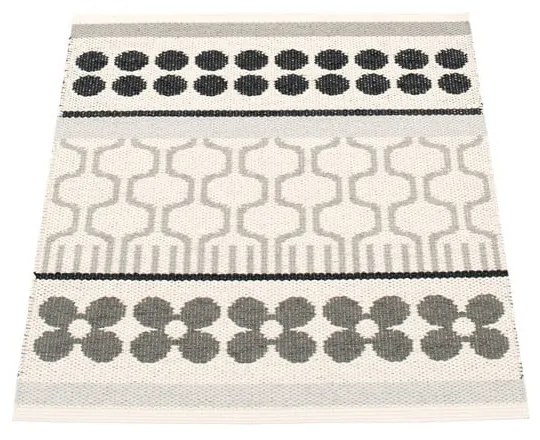 Szürke-krémszínű kültéri-beltéri szőnyeg 70x90 cm Asta Warm Grey – Pappelina