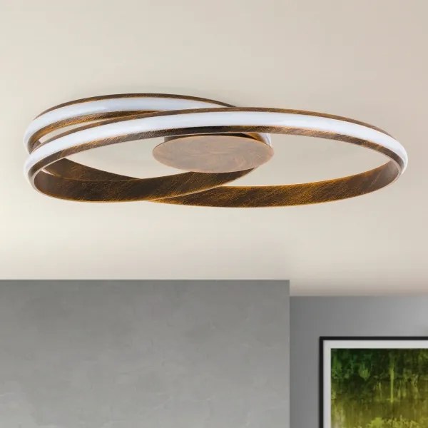 Orion DL 7-638-LED CIRCUS LED/30W/230V állítható barna mennyezeti lámpa