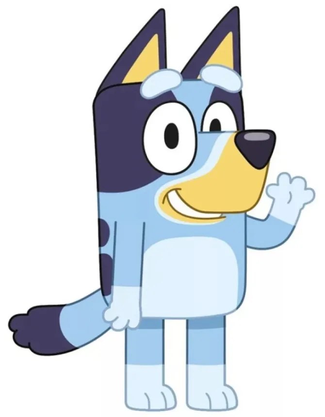 Bluey formapárna, díszpárna 21x31 cm