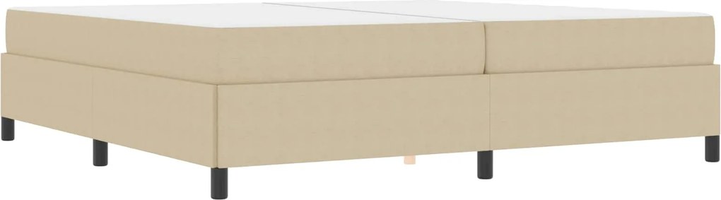 vidaXL Ágykeret matracmal Világos Zöld Szürke 200 x 200 cm szövet