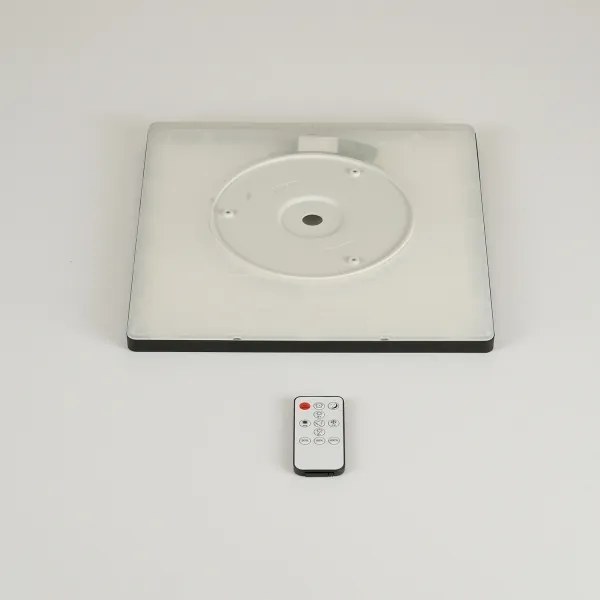 Brilagi - Dimmelhető LED világítótest ULTRA SLIM LED/18W/230V 30x30 cm fekete + távirányító