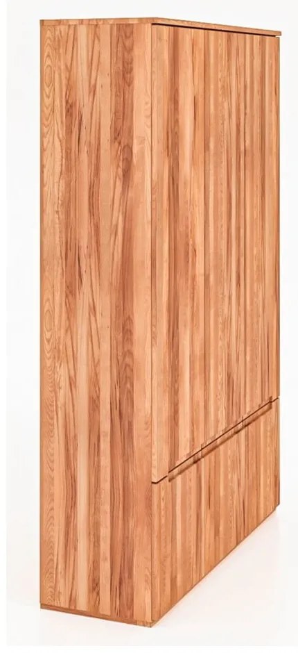 Bükkfa ruhásszekrény 135x206 cm Vento 3 - The Beds