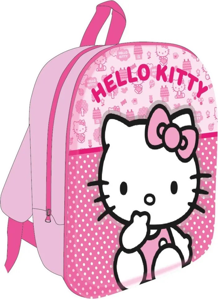 Hello Kitty Cute 3D hátizsák, táska 30 cm