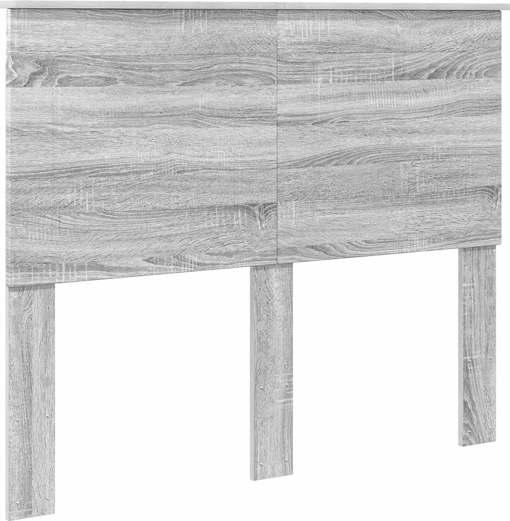 vidaXL Fejtámla Szürke Sonoma 135 cm Faanyag