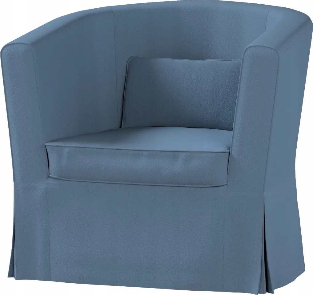 Ektorp Tullsta Ikea fotelhuzat, kék, bukla