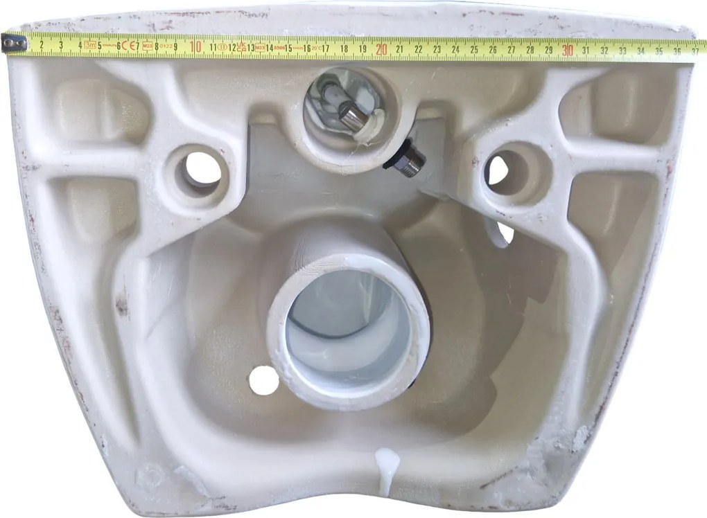 CeraStyle CITY fali WC - MATT FEKETE - BEÉPÍTETT bidé funkcióval - perem nélküli - 53 cm