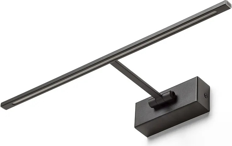 RENDL FRESCO 45 fali lámpa fekete 230V LED 8W 3000K