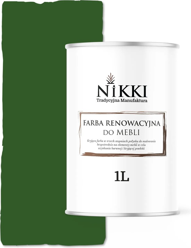 Konyhabútor Festék Szekrényfrontok Zöld Leveles RAL6002 Matt 1L