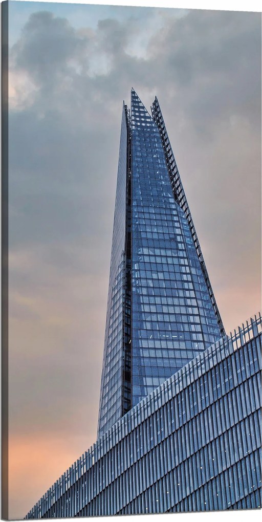 Vászonkép Építészet Perspektíva felhőkarcoló 60x120 cm