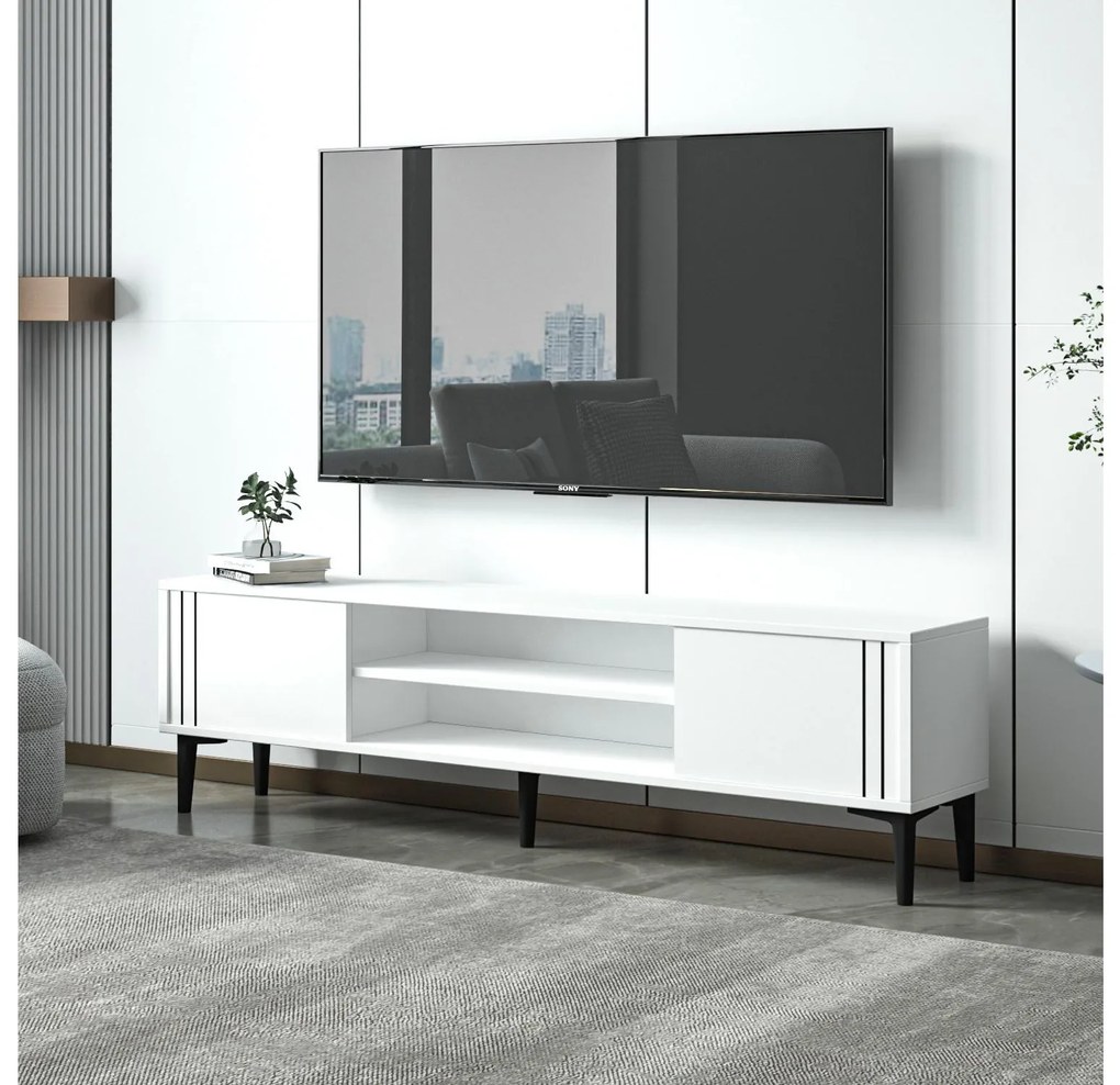 TV asztal/Szekrény Snowden (fehér) . 1102581