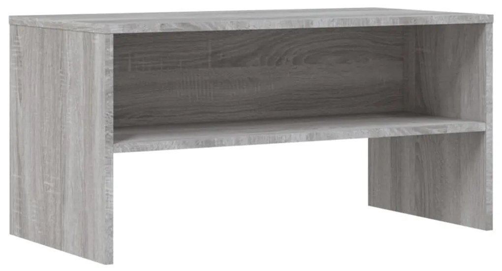 szürke sonoma szerelt fa TV-szekrény 80 x 40 x 40 cm