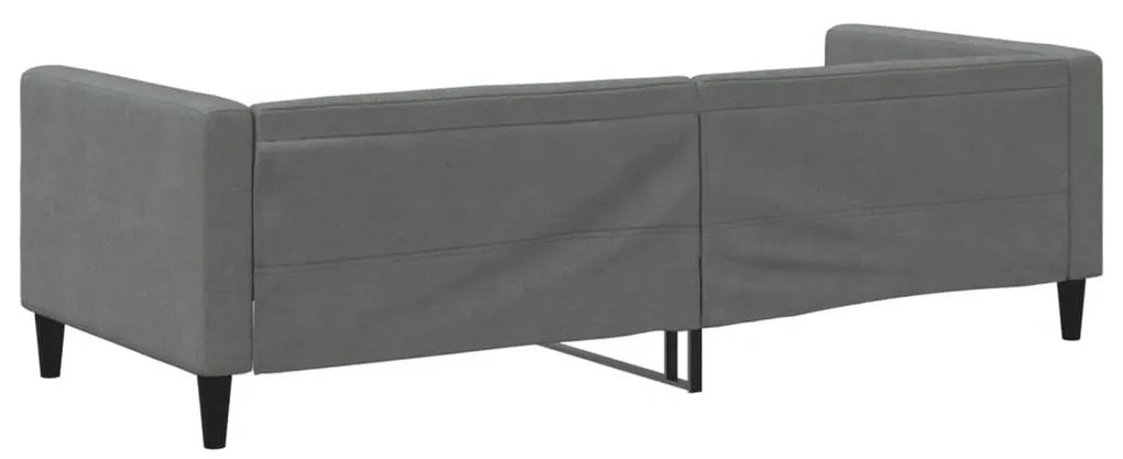 szürke szövet kanapéágy keret 80 x 200 cm