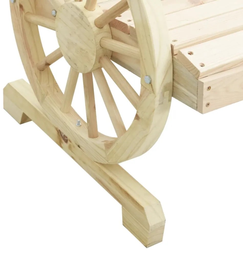 4 db tömör fenyőfa kerti Adirondack szék