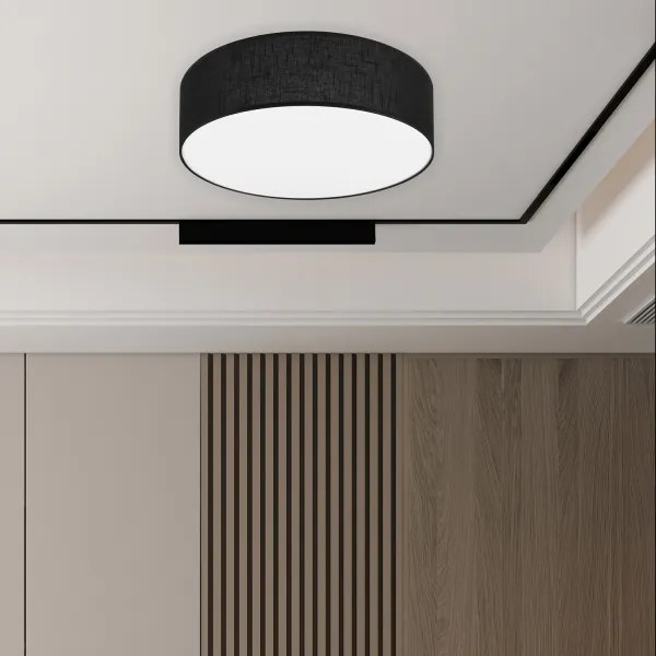 Brilagi - LED Mennyezeti lámpa SIRIJA LED/24W/230V átm. 45 cm fekete