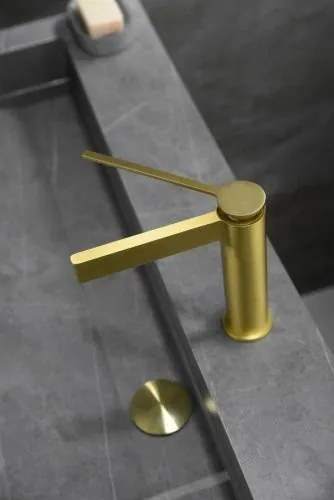 AREZZO design ELEGANT mosdócsaptelep, szálcsiszolt arany