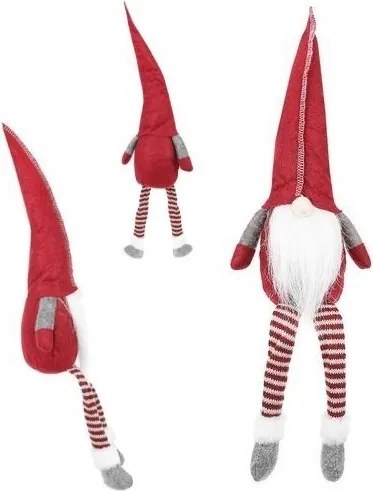 Manó Ülő Manó Mikulás Karácsonyi Dekoráció Nagy 50CM