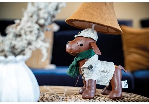 Happy Lamps - SPIKE LED gyerek asztali lámpa 5,4W/230V vadászkutya