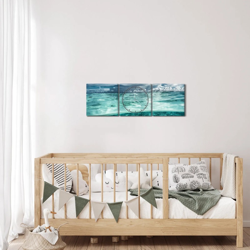 Kép - Kilátás a tengerszint alá (órával) (90x30 cm)
