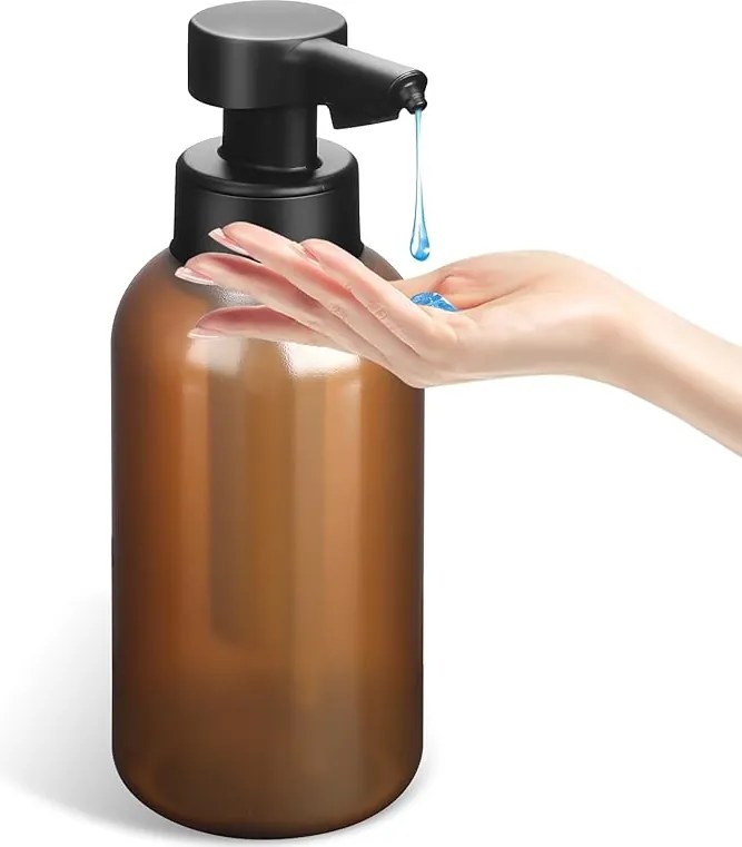 Phneems elektromos érintésmentes automata szappanadagoló 450 ml barna