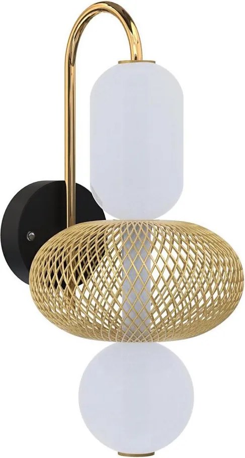 Eglo 300479 -LED fényerőszabályozható fali lámpa CEGLIE LED/12W/230V 2200-6500K arany