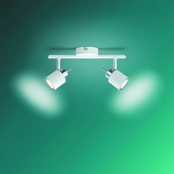 Philips - Spotlámpa MERANTI 2xGU10/35W/230V fehér